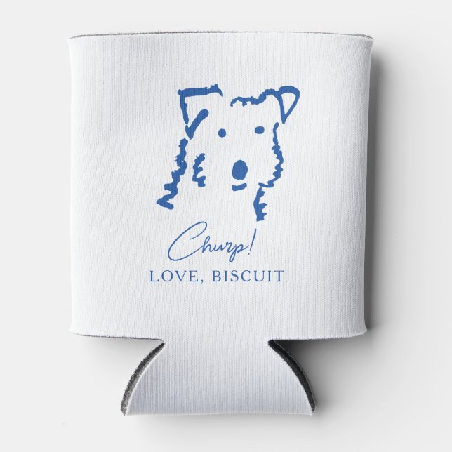 Porta-lata Personalized Fox Terrier Dog (Frente)