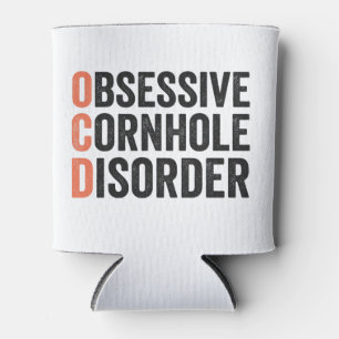 Porta-lata Perturbação Obsessiva da Cornualha Funny Cornhole