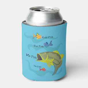 Porta-lata Pesca de Carbono