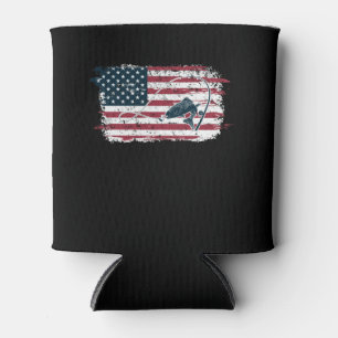 Porta-lata Pesca de pavilhão americano