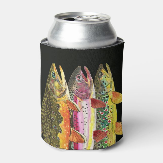 Porta-lata Pesca De Trutas (Can Front)