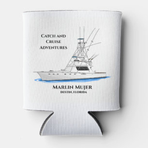 Porta-lata Pesca e cruzeiro Koozie - Pesca de Destin FL