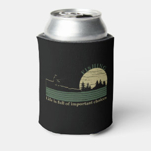 Porta-lata Pesca engraçado dizendo