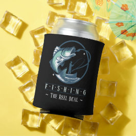 Porta-lata Pesca Personalizada - "The Reel Deal" Angler
