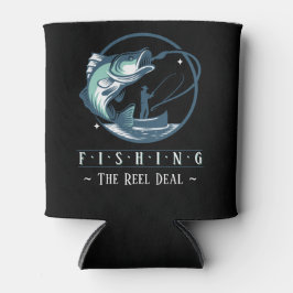 Porta-lata Pesca Personalizada - "The Reel Deal" Angler