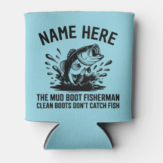 Porta-lata Pescador de Robalo de Nome Personalizado