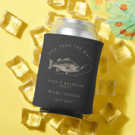Porta-lata Pescador Engraçado Festa de Solteiro Personalizada