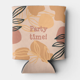 Porta-lata pessegueira retro tempo de festa