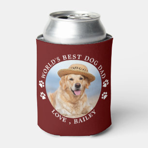 Porta-lata Pet Photo Paw Personalizado Imprime Mundos Melhor