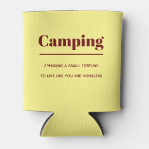 Porta-lata Piada de acampamento de acampamento de Humor Funny