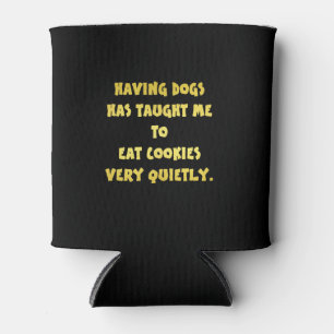 Porta-lata Piada Engraçada de Cães e Cookies