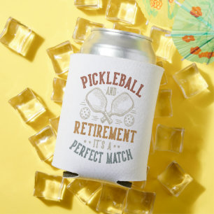 Porta-lata Pickleball e Aposentadoria É Uma Combinação Perfei