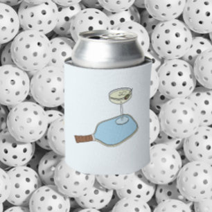 Porta-lata pickleball e martinis