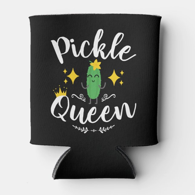 Porta-lata Picles Queen Women Pickles Lover (Frente)