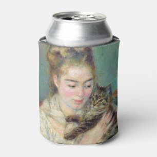 Porta-lata Pierre-Auguste Renoir - Mulher com gato