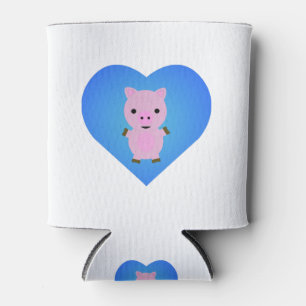 Porta-lata Pig Love