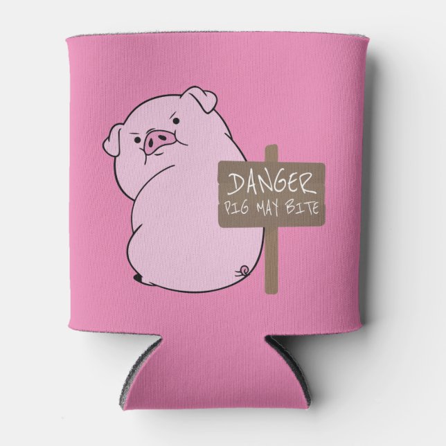 Porta-lata Pig May Bite Cooler (Frente)