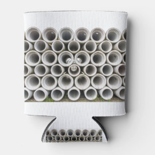 Porta-lata Pilha de tubulações de esgoto concretas na fábr