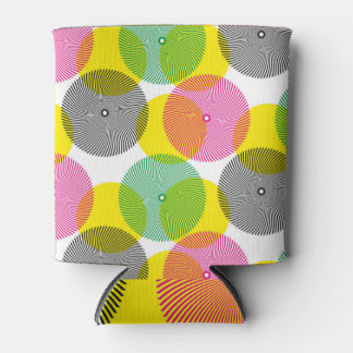 Porta-lata Pincel Zigzags: Padrão Desenhado à Mão