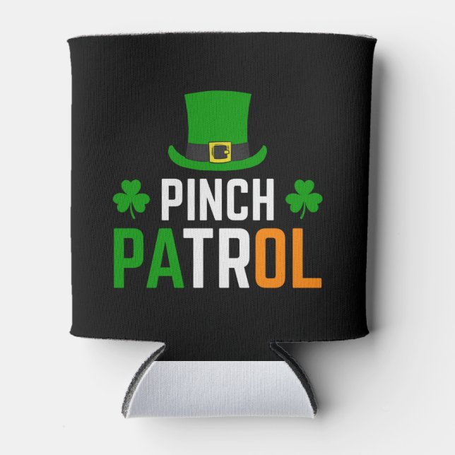 Porta-lata pinch-oil-rua-patrick-s-day (Frente)
