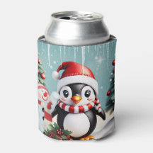 Pinguim engraçado bonito.