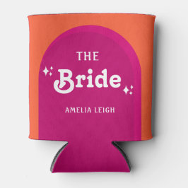 Porta-lata Pink & Orange Sunset Retrai A Noiva