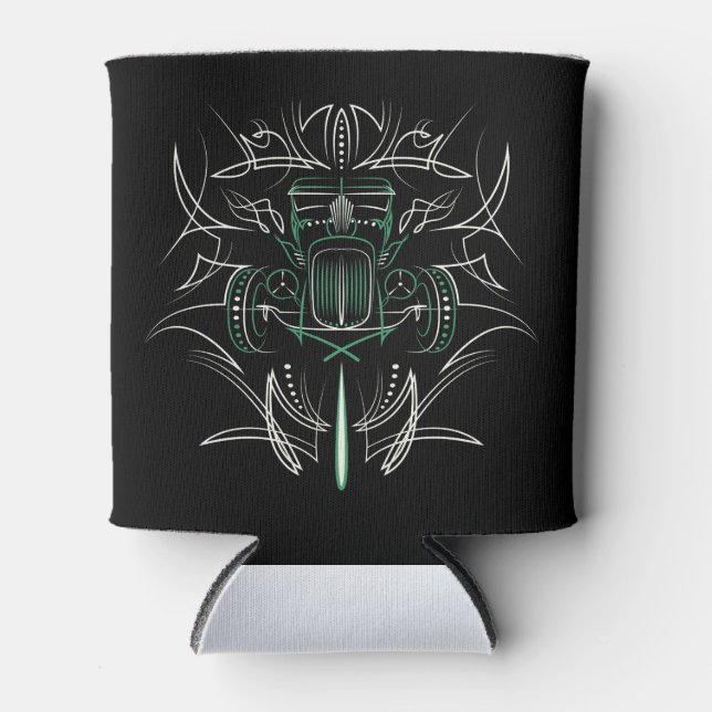 Porta-lata Pinstriping Hot Rod (Frente)