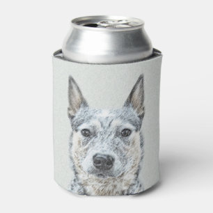 Porta-lata Pintura Australiana de Cães de Gado - Arte Origin