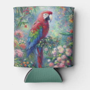 Porta-lata Pintura da Impressionância Floral da Selva de Páss