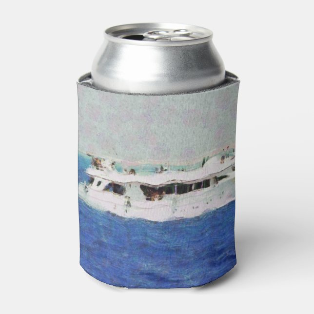 Porta-lata Pintura de barcos (Can Front)