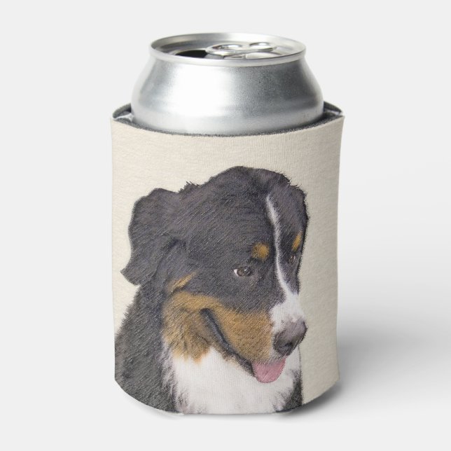 Porta-lata Pintura de Cachorro de Montanha Bernese - Arte Ori (Can Front)