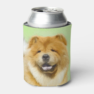 Porta-lata Pintura De Chow Chow - Arte De Cão Original Bonit