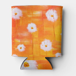 Porta-lata Pintura de óleo original, tema floral