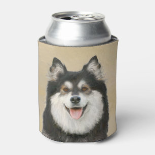 Porta-lata Pintura em Lapfund Finlandês - Arte Cachorra Orig