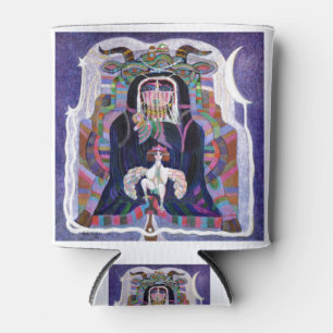 Porta-lata Pintura exclusiva de folclore de arte em plástico