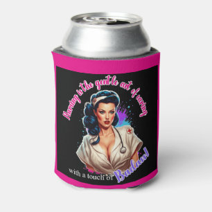 Porta-lata Pinup_ Nurse Badass