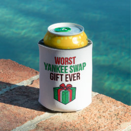Porta-lata Pior presente de Yankee Swap já visto