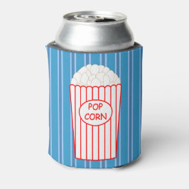 Porta-lata Pipoca Azul Divertida e Rico