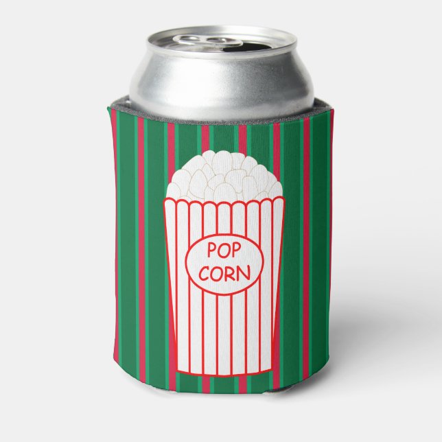 Porta-lata Pipoca de Natal Divertida e Rico (Can Back)