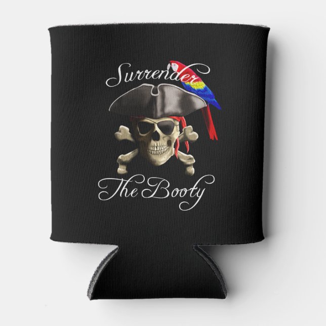 Porta-lata Pirata Engraçado Rende A Bootada (Frente)