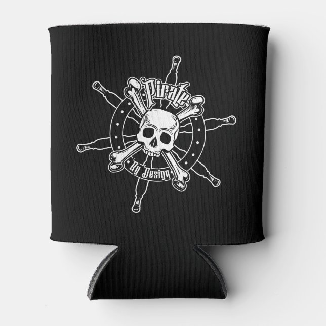 Porta-lata Pirate Can Cooler (Frente)