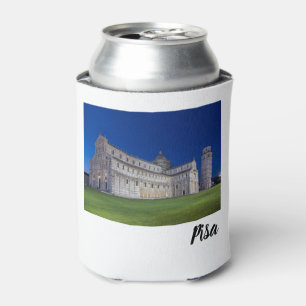 Porta-lata Pisa Leanding Tower Night Panorama Itália Gift