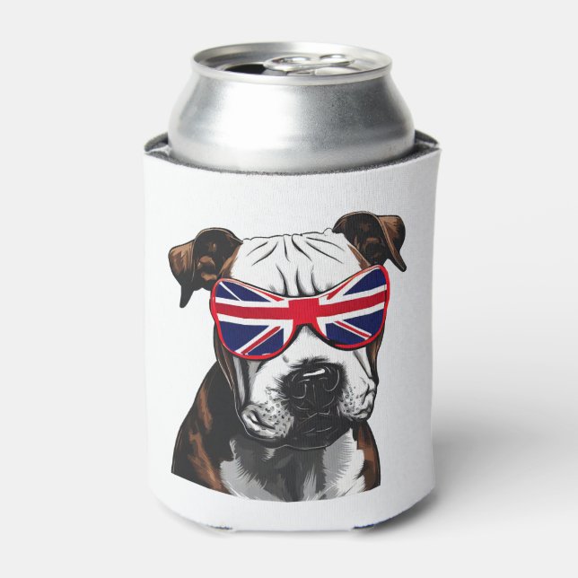 Porta-lata Pitbull Excelente Inglaterra (Can Front)