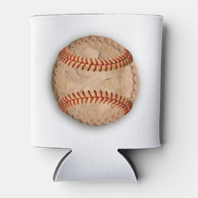 Porta-lata Pizza de Maçã de Baseball (Frente)