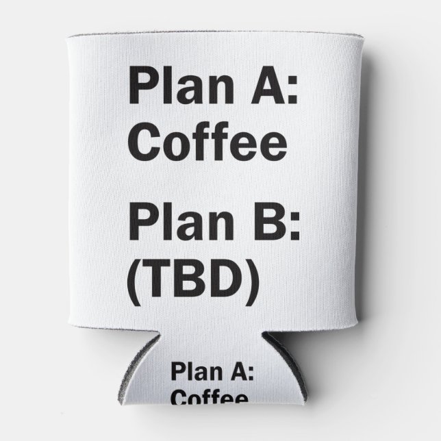 Porta-lata Plano Café (Frente)