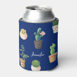 Porta-lata Planta De Suculência Cactus Personalizada Pode Res