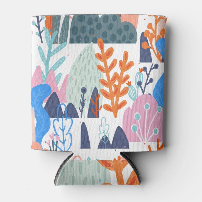 Porta-lata Plantas Exóticas: Padrão Sem Olhos Brilhantes (Frente)