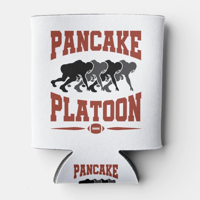 Porta-lata Platão Lineman Pancake, Ofensiva de Futebol (Frente)