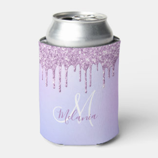 Porta-lata Pó de Lavanda Roxo Metálico Personalizado