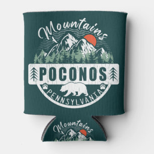 Porta-lata Pocono Mounains Pensilvânia - Retro Souvenirs